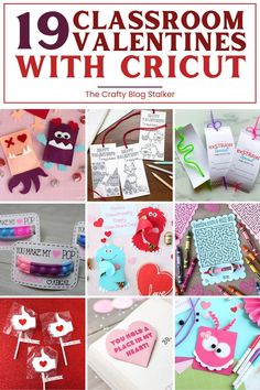 19 classroom valentine's crafts with cricut the crafty blog staker