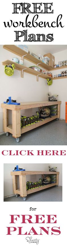 the free workbench plans for click here to see what you can do with them