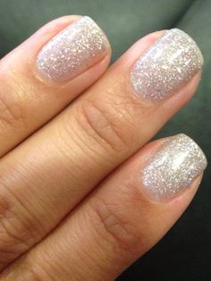 Shellac Holiday Nails, Trendy Wedding Nails, French Nails Glitter, Shellac Nail Polish, Gel Nails Long, Cnd Shellac Nails, Shellac Colors, Cnd Nails, Nails Colors