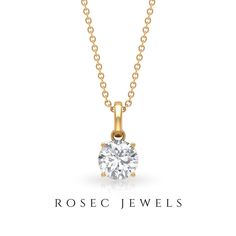 Product Details Surprise her with this stunning Moissanite Pendant Necklace, crafted with a round-cut moissanite in a 4-prong setting. The 6.50 MM solitaire moissanite pendant will be a perfect addition to a womans jewelry collection. Product Information SKU SHP-PENDANT062016097 Length 12.6 mm Width 6.5 mm Height 5 mm Weight 3.12 gm (Approximate) MOISSANITE INFORMATION No.of Stones 1 Pieces Total Weight 1.36 Carat (Approximate) Dimension(approx) Round-7X7 mm-1 Pcs Color White Cut Brilliant Shape Timeless Moissanite Necklace With Prong Setting, Gold Solitaire Necklace With Lab Grown Diamond For Wedding, Yellow Gold Moissanite Solitaire Necklace For Wedding, Yellow Gold Moissanite Round Cut Necklace, Yellow Gold Moissanite Solitaire Necklace For Anniversary, Yellow Gold Moissanite Round Pendant Necklace, Gold Solitaire Moissanite Necklace, Round Moissanite Necklace With Prong Setting, Dazzling Yellow Gold Moissanite Solitaire Necklace