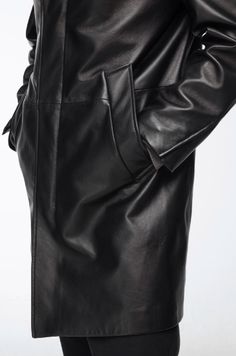 Men's Casual Leather Coat In Black Elevate your everyday style with our men's casual leather coat. Crafted from premium sheepskin with a semi-aniline finish, this coat offers a luxurious feel and superior durability. It features a classic turn-down collar, open hem cuffs, and a smooth zipper closure for a refined look. Equipped with two inside pockets and two side pockets, it combines functionality with timeless design, perfect for any occasion. Outer Shell: Genuine Leather Leather Type: Sheepskin Leather Finish: Semi-aniline Closure Style: Zipper Collar Style: Turn Down Cuffs Style: Open Hem Inside Pockets: Two Outside Pockets: Two Side Pocket Color: Black Leather Shorts Women, Short Leather Skirts, Leather Jumpsuit, Shearling Vest, Studded Jacket, Distressed Jacket, Sheepskin Jacket, Aviator Jackets, Leather Finish