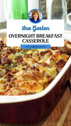 Ina Garten Overnight Breakfast Casserole Crockpot Breakfast Casserole With Bread, Food Dolls Breakfast Casserole, Easy Xmas Morning Breakfast, Trisha Yearwood Breakfast Casserole, Casserole Eggs Breakfast, Christmas Morning Breakfast Casserole With Hashbrowns, Breakfast For Four People, Breakfast For 8 People, Overnight Egg Bake With Bread