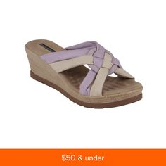 in stock Purple Open Toe Synthetic Wedge Sandals, Purple Wedge Heel Sandals In Synthetic Material, Purple Synthetic Wedge Heel Sandals, Purple Platform Sandals For Beach, Purple Platform Sandals For The Beach, Purple Slip-on Beach Sandals, Purple Platform Wedge Sandals For The Beach, Purple Wedge Sandals For Summer, Purple Wedge Heel Sandals For Summer