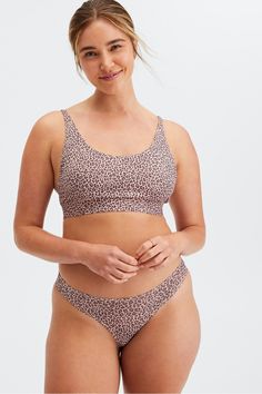 Fine Touch Scoop Neck Bralette Fabletics Dusty Rosette Leopard Spot female Activewear >> Womens >> Sports Bras >> Sports Bra >> Low Impact Fine Touch regular Everyday 4-Way Stretch/Adjustable/Back Closure/Breathable Our intimates bra with a scoop neck Click here to learn how we’re committed to keeping the earth in good shape. Female Activewear, Chanel No 5, Womens Sports, Leopard Spots, Sports Bras, Active Wear For Women, Bralette, Scoop Neck, Sports Bra