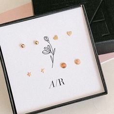 Tiny Stud Earring Pack - gold - Adorned by Ruth Trendy Rose Gold Cartilage Earrings For Gift, Trendy Gold Piercings For Gift, Modern Rose Gold Cartilage Earrings For Gift, Minimalist Hypoallergenic Nose Studs As Gift, Minimalist Hypoallergenic Piercings As Gift, Sphere Earrings, Earring Pack, Dot Earrings, Multiple Earrings