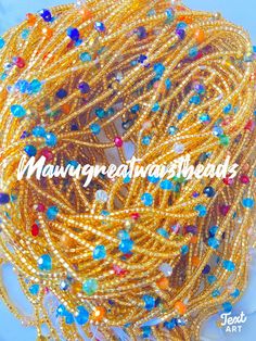 Free shipping Bohemian Style Colorful Waist Beads, Elegant Round Beads Waist Beads For Party, Elegant Round Waist Beads For Parties, Bohemian Gold Waist Chain With Colorful Beads, Handmade Gold Waist Chain, Gold Bohemian Waist Chain With Colorful Beads, Elegant Waist Beads With Faceted Beads For Party, Gold Waist Chain With Colorful Round Beads, Elegant Party Waist Beads With Faceted Beads