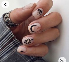 Colorful Nails, Edgy Nails, Minimal Nails, Makijaż Smokey Eye, Nailed It