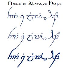 some handwriting written in different languages