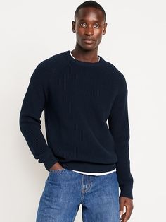 Shaker-Stitch Sweater | Old Navy Men’s Navy Sweater Outfit, Navy Sweater Outfit, Good Websites, Blue Sweater Outfit, Money Jewelry, Cotton Sweaters, Mens Sweaters, Sweater Polo, Stitch Sweater