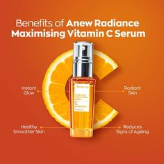 the benefits of anew radiance maximuming vitamin c serum