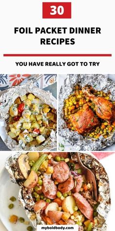 foil packet dinner recipes you have really got to try