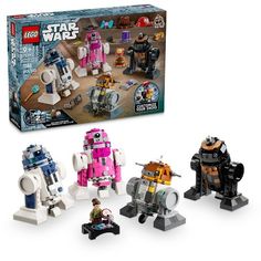 the lego star wars sets are in their original packaging