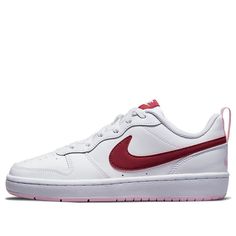 Nike Court Borough Low 2 (GS) Sneakers/Shoes Nike Court Borough Low 2, Nike Court Borough Low, Nike Court Borough, Pink Dark, Red Sneakers, Nike Cortez Sneaker, Kids Nike, Stylish Sneakers, Sneakers Shoes