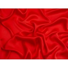 red silk fabric with very soft folds