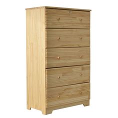 the chest of drawers is made from wood