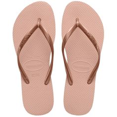 PRICES MAY VARY. Havaianas Slim Flip Flops for Women: A favorite style handcrafted for comfort, style, and durability Soft & Sturdy: Made with 100% high-quality, super soft and durable rubber with a cushioned insole Non-Slip Tread: Slip resistant rice pattern outsole for traction in these flip flops for women Durable & Flexible: High quality materials to last long yet have flexibility for extra comfort Havaianas Flip Flops for Women: Crafted with quality in Brazil by the world's favorite brand o Havaianas Flip Flops, Rubber Sandals, Walking Sandals, Women Shoes Flats Sandals, Beach Flip Flops, Strap Tops, Flip Flop, Flip Flop Sandals, Womens Flip Flop