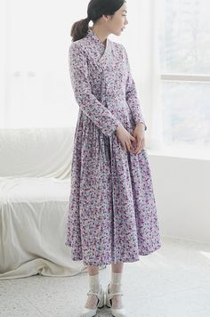 수복자수_철릭원피스 - 뽀뿌리 일본 패션, Korean Traditional Dress, Modern Hanbok, Muslim Fashion Hijab, Hijab Fashion Inspiration, Batik Dress, Korean Fashion Trends, Korea Fashion