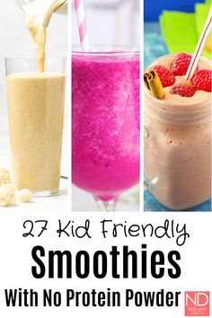 smoothies with no protein powder are the best way to keep your kids happy and healthy