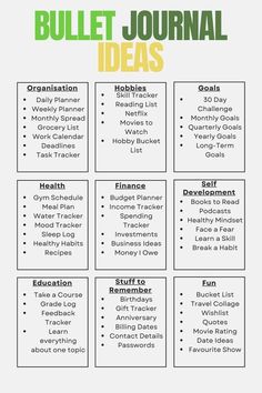 Organize Journal Ideas, Journal Activity Ideas, Life Tracker Journal Ideas, To Do List Journal Ideas Aesthetic, Journal Starting Ideas, Journal Ideas Planner, Journal Ideas How To Start, Journaling Goals Ideas, How To Organize Your Journal#visionboard #goalsetting #manifesting #visualization #dreambig #lawofattraction #mindset #selfimprovement #personaldevelopment #goalplanning Organize Journal Ideas, What To Add In Your Journal, Ways To Start Journaling, Extra Notebook Ideas, Life Tracker Journal Ideas, To Do List Journal Ideas Aesthetic, Journal Starting Ideas, How To Organize Your Journal, Progress Journal Ideas