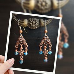 #Aquamarine #Swarovski AB #Crystal #Copper #Earrings, #Gifts for #Her, Gifts Under 30, #Aries Zodiac #Birthstone, #March #April #Birthday Gift by #OsbornJewelryGaias on #Etsy Aries Birthday, Aquamarine Birthstone, April Birthday, Aquamarine Jewelry, For Her Gifts, Greenish Blue, Aries Zodiac, Bluish Green, Birthstone Gifts