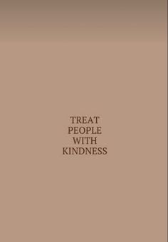 the cover of treat people with kindness