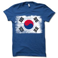 South Korea Flag short-sleeve crewneck t-shirt. Printed in NJ, USA. Unisex Fit. Printed with eco-friendly water-based inks. Please refer to the size chart in the last image of the listing (laying flat measurements in inches). Due to the calibration differences between computer monitors, phone screens and tablets, the actual product color may vary slightly from what you are viewing. SHIRT FEATURES: - 4.2 oz., Solid color tees (red, white, blue, green) are 100% combed and ringspun cotton, 30 singl Eco-friendly Short Sleeve Cotton T-shirt, Casual Crew Neck T-shirt With Eco-friendly Ink, Eco-friendly Graphic Tee With Short Sleeves, Eco-friendly Ink Relaxed Fit Crew Neck T-shirt, Eco-friendly Graphic Tee With Crew Neck, South Korean Flag, South Korea Flag, Korea Flag, Korean Flag