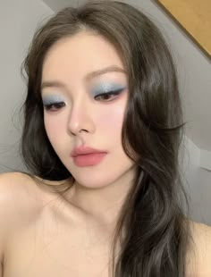 Kpop Makeup, Ulzzang Makeup, Douyin Makeup, Inspo Makeup, Ethereal Makeup, Makeup Idea, Asian Eye Makeup