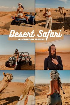 desert safari lightroom presets