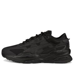 Puma Extent Nitro Mono 'Black' 387498-02 (SNKR/Unisex/Low Top/Non-Slip/Wear-resistant)