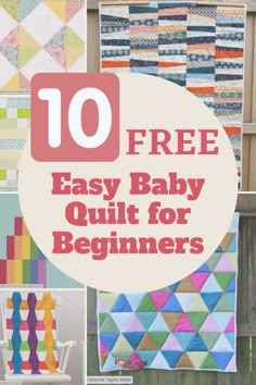 the top ten free easy baby quilts for beginners