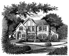 this is an artist's rendering of the house