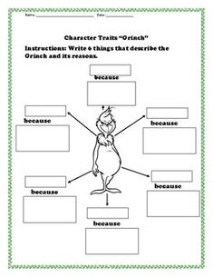 the character worksheet for characters and their roles in an interactive text - based activity