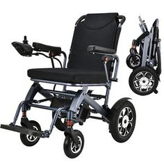 an image of a wheelchair with wheels on the front and back wheel attached to it