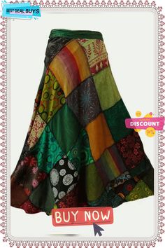 Multicolor Casual Cotton-blend Printed Abstract Skirt Winter Green Cotton Skirt, Spring Green Patchwork Maxi Skirt, Multicolor Winter Skirt, Green Long Patchwork Skirt, Green Long Skirt With Patchwork, Winter Bohemian Skirt, Bohemian Long Skirt For Winter, Bohemian Long Winter Skirt, Winter Bohemian Long Skirt