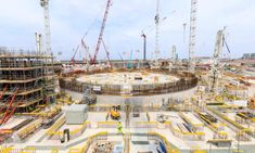 an image of a construction site that is under construction with the words the guardian above it