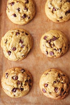 chocolate chip cookies on a baking sheet ready to be baked