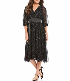 Maison Tara Women's Clothing | Dillard's Chic 3/4 Sleeve Midi Dress For Evening, Chic 3/4 Length Evening Dresses, Spring Cocktail Midi Dress With 3/4 Sleeves, Ruched 3/4 Sleeve Party Dress, Ruched Party Dress With 3/4 Sleeves, Formal Ruched Dresses With 3/4 Sleeves, Spring Ruched Dress With 3/4 Sleeve, Summer Cocktail Midi Dress With 3/4 Sleeve, Spring Midi Dress With 3/4 Gathered Sleeves