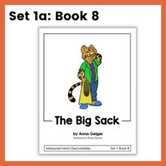 the big sack book with an image of a cartoon character holding a raccoon