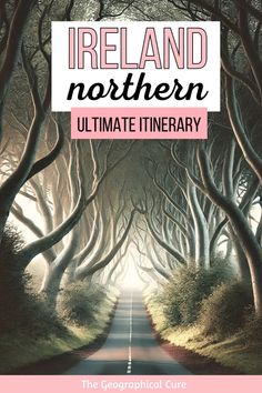 Pinterest pin graphic for 3 days in Northern Ireland itinerary