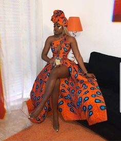 African women party dress Ankara Maxi Dress, African Party Dresses, Kente Dress, Long African Dresses, Dress Ankara, African Prom Dresses, Afrikaanse Mode, African Wedding Dress, Maxi Rok