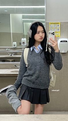 Leg Warmers Outfit, School Uniform Outfits, College Style