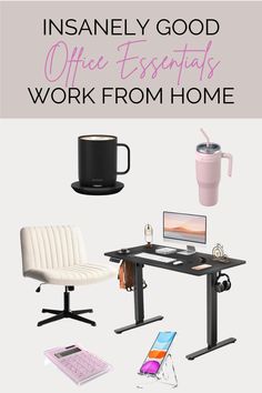 Aesthetic office essentials that are perfect for your new or existing office. Work from home or in the office. Office Estetic, Office Essentials Women Desk, Office Essentials Women, Women Desk, Best Work Bag, Aesthetic Office, Essentials Checklist, Love Work, Career Girl