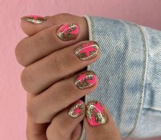 Pink Star Nails, Stars Nails, Summery Nails, Pink Star, December 29, Get Nails, Star Nails