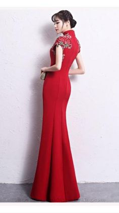 Difficulty: Easy

 

Noble Floor Length Red Mermaid Traditional Chinese Dress Exquisite Embroidery Invisible Zipper Retro Standing Collar

Product Code: 558398772036

Availability: In Stock

$126.00 Vietnamese Dress, Traditional Chinese, Red Formal Dress