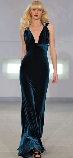 Richard Tyler, فستان سهرة, Gorgeous Gowns, Fancy Dresses, Moda Fashion, Dream Dress, Velvet Dress