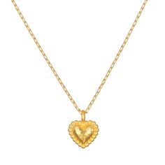 To speak with love, to act with love, to live in love: Such are the characters of a true heart. Heart pendant is accented with delicate dots to create a pendant necklace as pretty as it is meaningful.  Choose between 18kt gold plated or sterling silver. Heart - love, compassion Pendant size - 9 x 10mm Necklace length - Live In Love, Heart Pendant Necklace Gold, Dot Heart, True Heart, Satya Jewelry, Dream Things, Beetle Convertible, Necklace Chain Lengths, Gold Heart Necklace