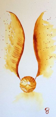 a painting of a snail with wings on it's back and its head in the air