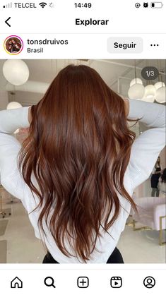 Dark Copper Ombre Hair, Autumn Aesthetic Hair, Copper Hair Indian Skin, Medium Length Copper Brown Hair, Brown Copper Hair Color Dark Auburn, Mahagony Copper Hair, Hair Color Orange Brown, Light Brown Hair Red Undertone, Autumn Auburn Hair