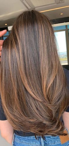 Long Hair Highlights, Highlight Ideas, Rambut Brunette, Posh Fashion, Highlights Ideas, Honey Brown Hair, Brown Hair Looks, Brown Hair Inspo, Brunette Balayage