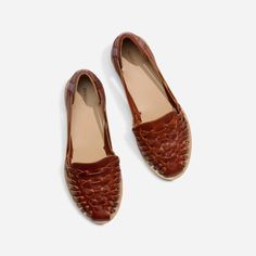 Women's Huarache Sandal | Handwoven & Ethically Made | Nisolo Nisolo Shoes, Brown Slip On Shoes, Staple Shoes, Elevated Fashion, Huarache Sandals, Slip On Sandals, Style 2023, Heel Caps, Clothes Line